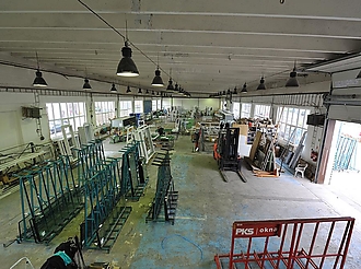 Výrobní hala na plastová okna – Veltrusy